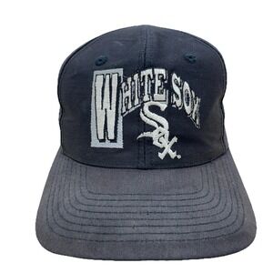 Vintage Chicago White Sox SnapBack Hat Cap Youth Boys 90s Faded MLB Kids